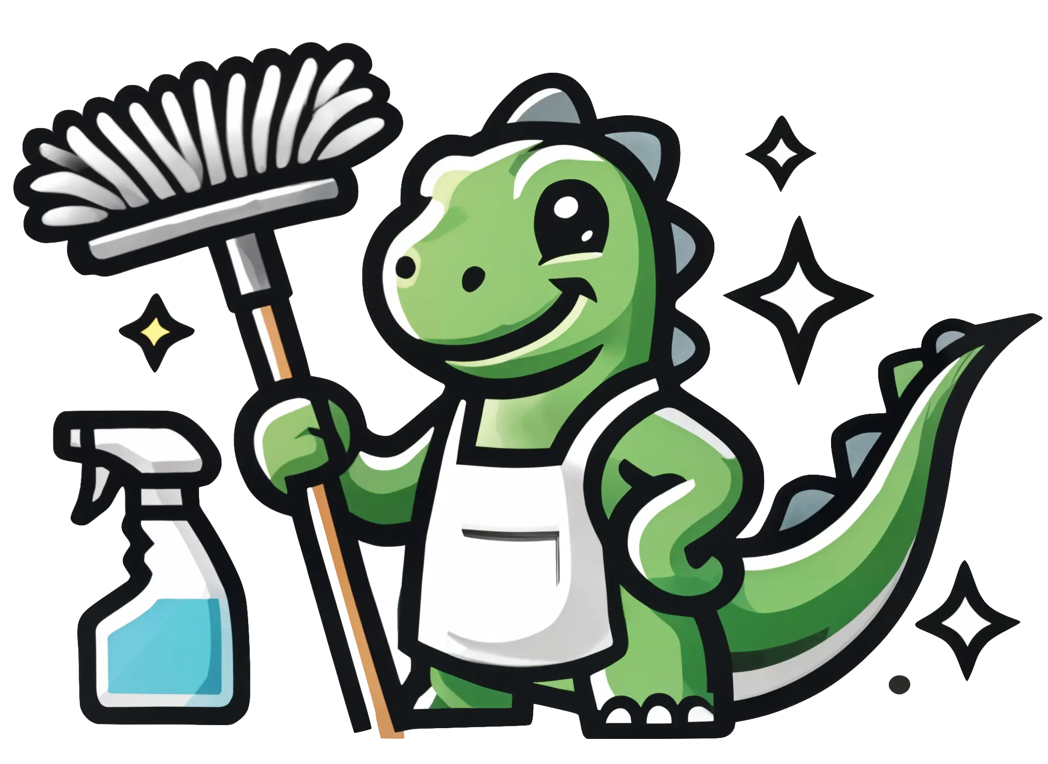 Dino Cleaning Services Logo